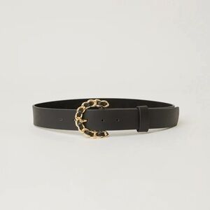 B-Low the Belt genuine leather belt with suede lining